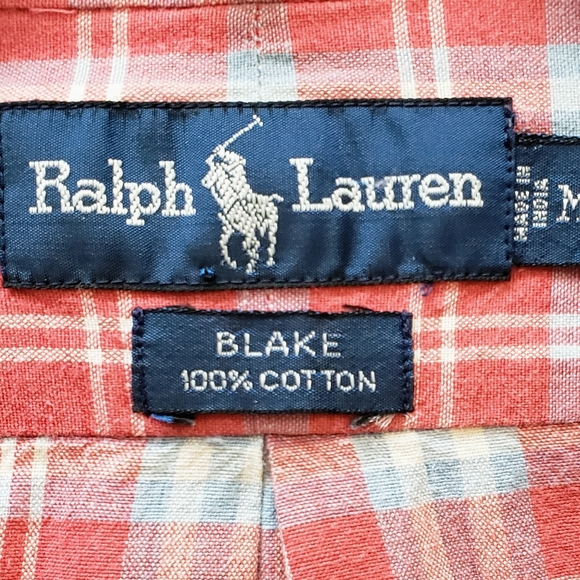 Men's  Ralph Lauren "Blake" Shirt, Size Medium - Picture 3 of 3